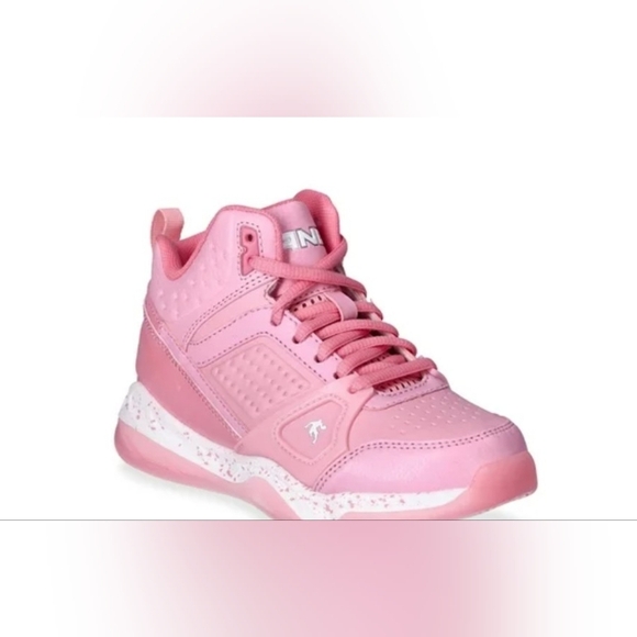 And1 Girls pink and white High Top sneakers size 1. - Picture 6 of 9